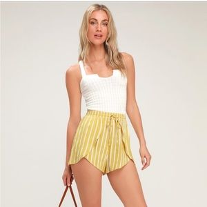 NWT Lulu’s Drawstring Shorts